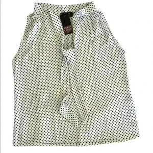 Sarah Candy Sleeveless Blouse Size S